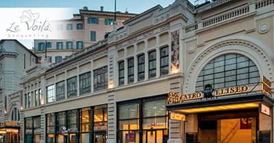 Teatro Eliseo tra le location di Le Voilà Banqueting