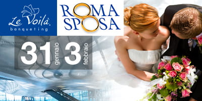 Le Voilà Banqueting: da Roma Sposa 2019 agli Open Day in programma